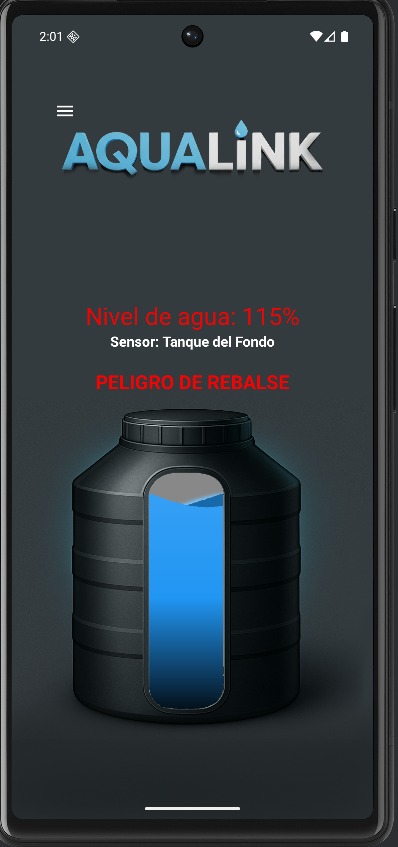 Demo de alerta de rebalse